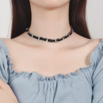 

Silvology 925 Sterling Silver Wide Chain Choker Necklace High Quality Small Incense Chain Necklace for Women Festival Jewelry