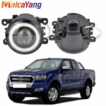 

2x For Ford Ranger 2005 2006 2007 2008 2009 2010 2011 2012 2013 2014 2015 Car Accessories H11 LED Fog Light with Angel Eye