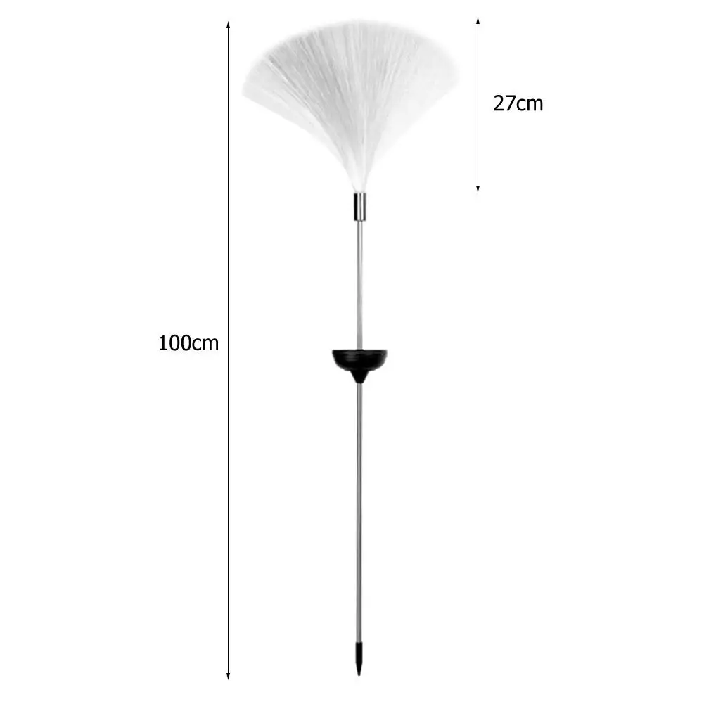 2 шт. наружная оптическая волоконная лужайка лампа из стекловолокна Светодиодная