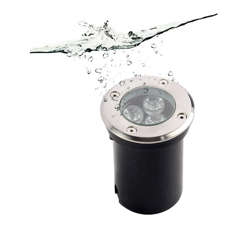 

LukLoy LED Buried Light LED Outdoor Waterproof Embedded Underground Light Outdoor Corner Lawn Light Garden Villa Community Park