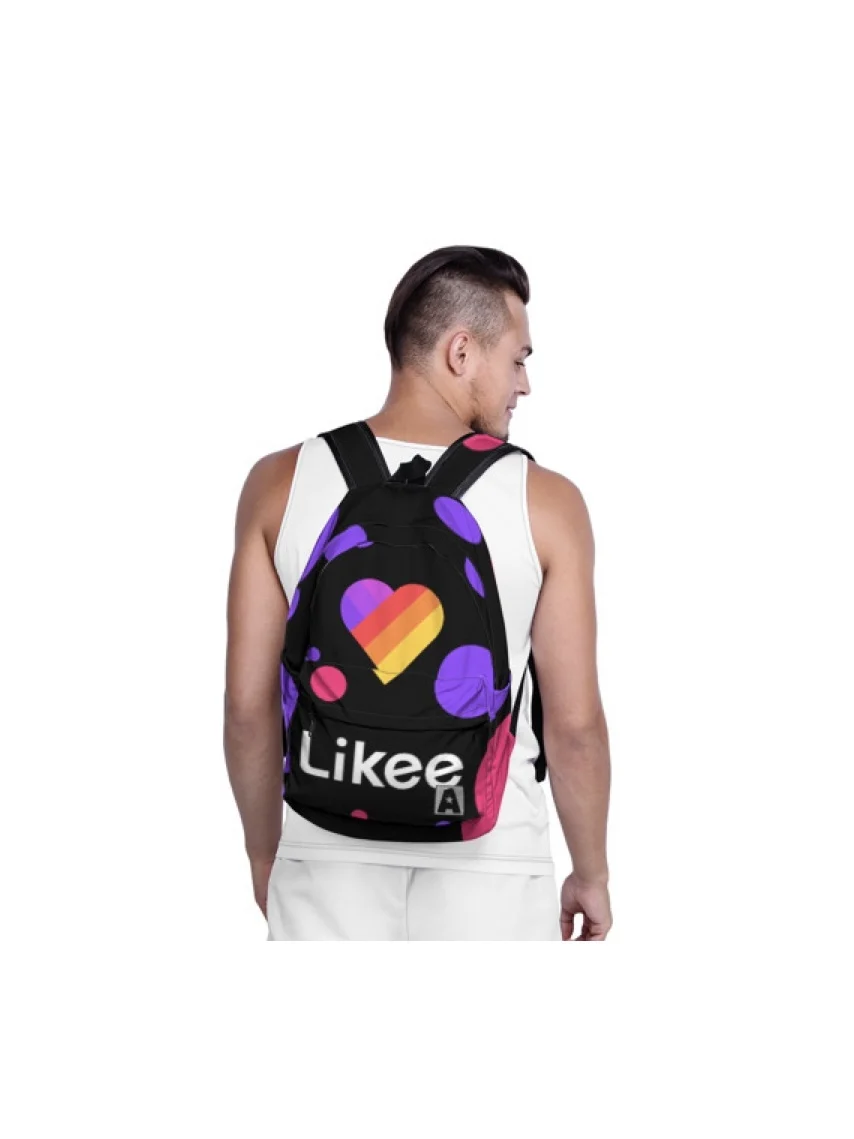 Backpack 3D &quotBACKPACK LIKE 3 for boys and girls school leisure bright colors |