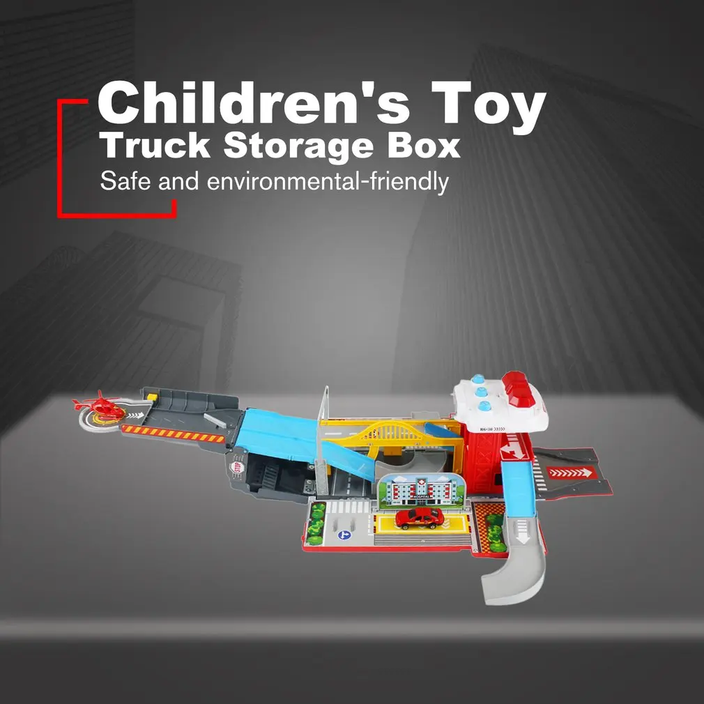 

2019 HOT Children's Toys catapult battle container truck storage box sliding small alloy car model Toys birthday holiday gift