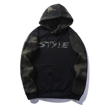 

2 Hooded Hoodies Sweatshirts Kawaii Korean Oversized Harajuku Hip Hop Hoodie Sweatshirt Men Black