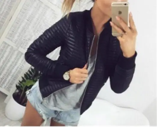 

Female Down Coat 2020 Spring Winter Women Europe and America Thin Short Cultivating Outwear Cotton Padded Warm Jacket Outwear