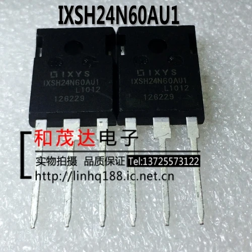5 шт., новые оригинальные кнопки IXSH24N60 600V 48A в 247 на
