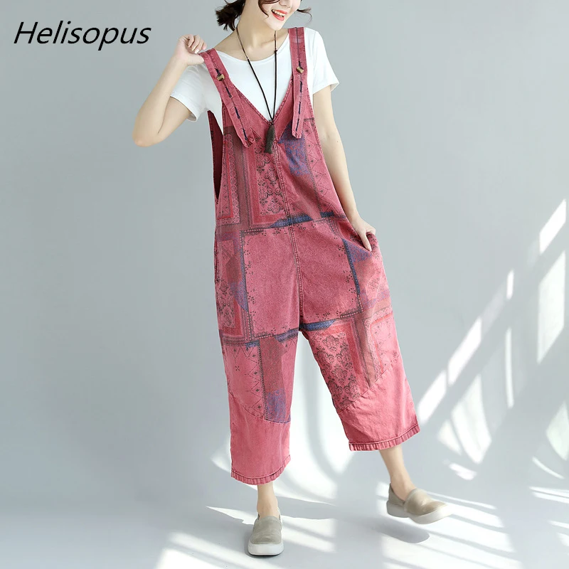 baggy cotton jumpsuit