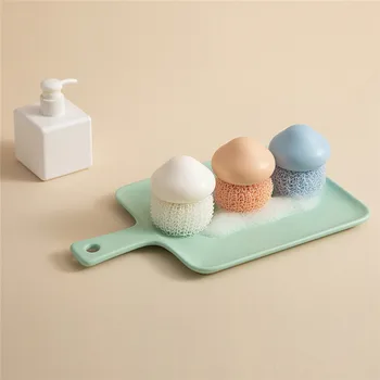 

1 Pcs Kitchen Cleaning Supplies Multifunctional Nano-Clean Ball Scrubber Pot Brush Colorful Dishwasher Cleaning Ball