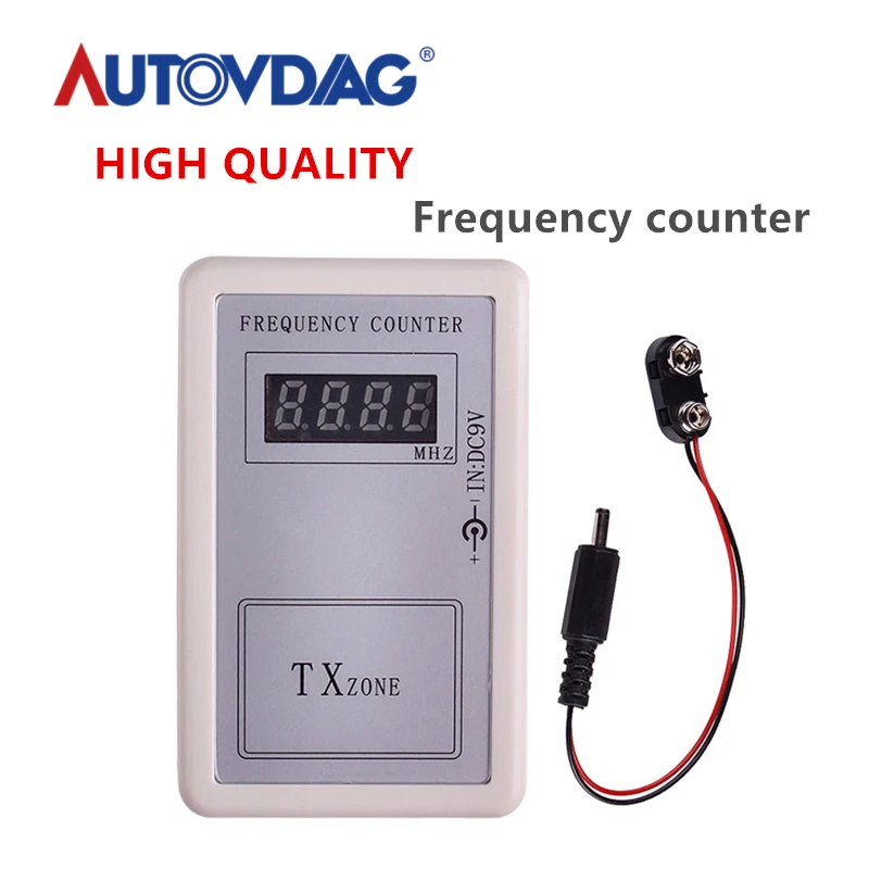

2018 Handheld Wireless Remote Control Detector Counter Frequency Tester 250-450 MHZ MAR21_15 Car Diagnostic tool free shipping