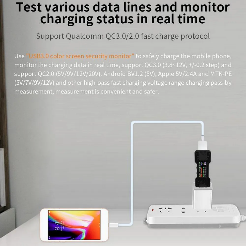 FNB18 USB Тестер DC Цифровой вольтметр Amperimetro измеритель напряжения тока Ампер Вольт Амперметр детектор power Bank индикатор зарядного устройства