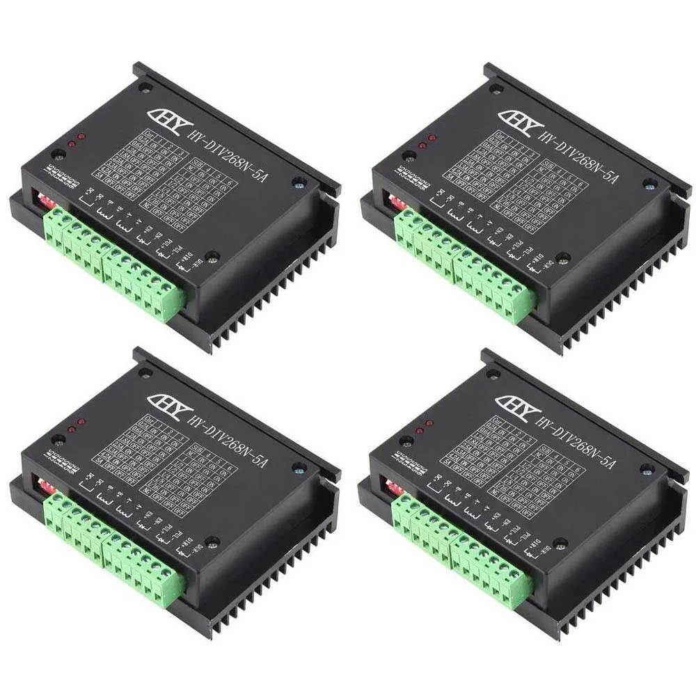 TB6600 Драйвер шагового двигателя 23 Nema 34 42/57/86 Nema17 4A DC9-40V 1 Ось шаговый двигатель с ЧПУ драйверы контроллер для 3D-принтера