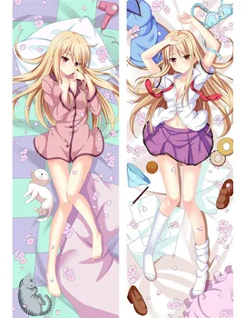 

Anime The Pet Girl of Sakurasou Pillow case Shiina Mashiro pillow Cover Sexy Girl Double-sided Bedding Body Hugging pillowcase