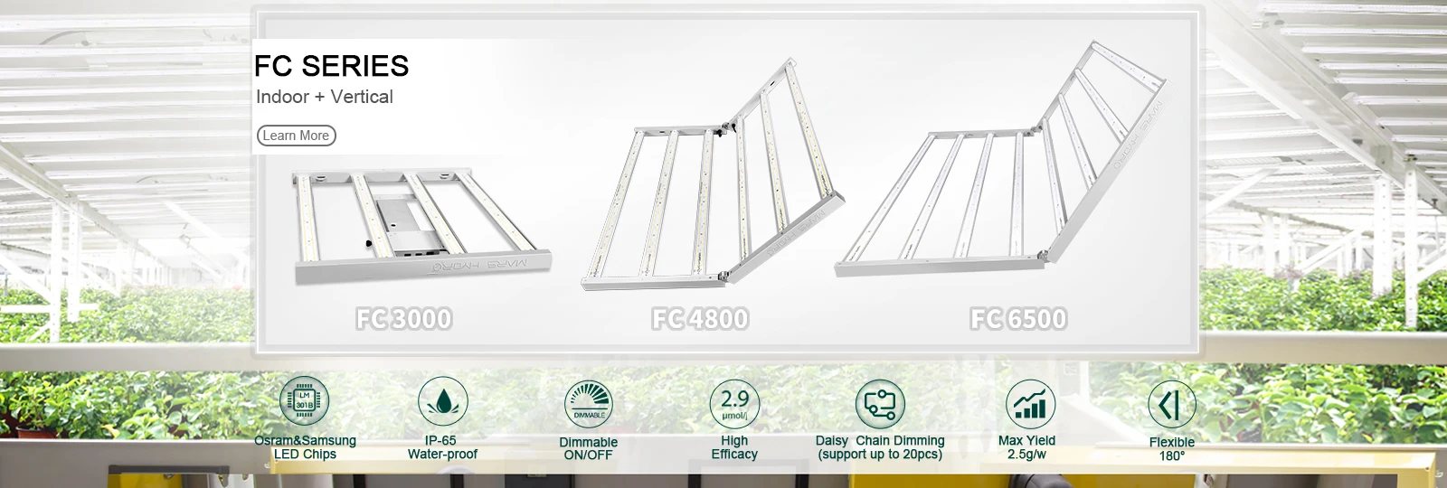 Newest Mars Hydro FC 8000 LED Grow Light Full Spectrum Indoor Veg Flower Lamp Meanwell Driver Zero Noise WaterProof