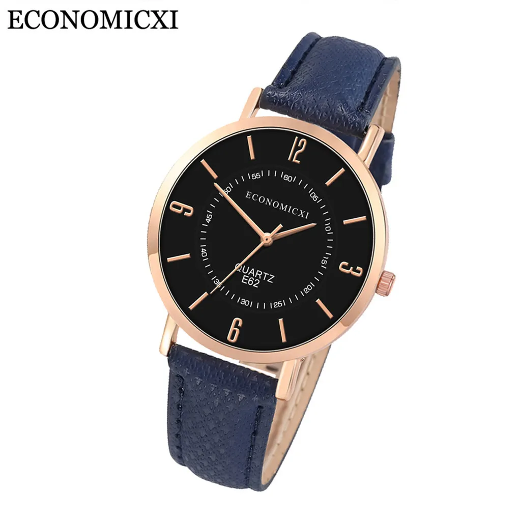 Reloj mujer модные часы для женщин женские часы с кожаным ремешком Кварцевые аналоговые круглые наручные часы женские часы