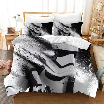 

Edredon Star Wars Bedding Sets Duvet Cover Home Textile Single Queen King Size Bedding Set Bed Sheets Pillowcases Bed Linen
