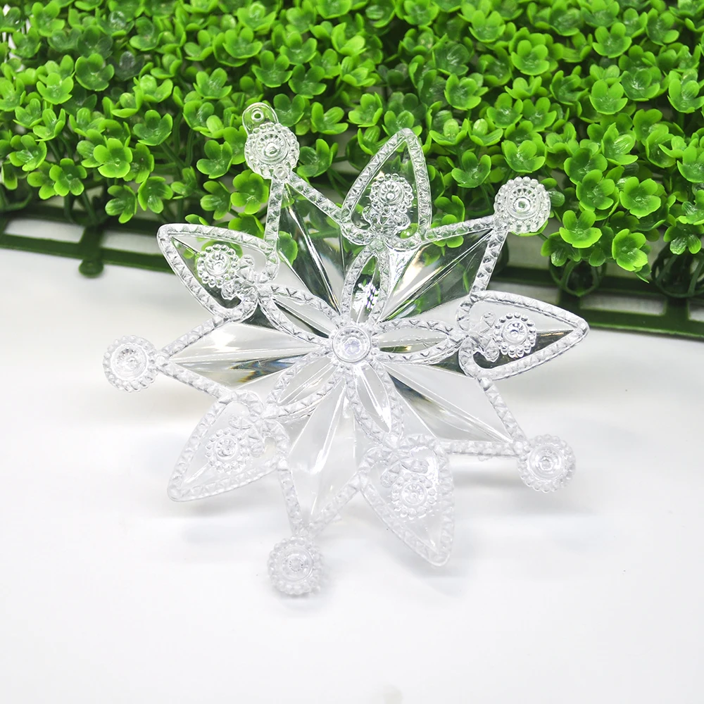 Transparent snowflake (3)