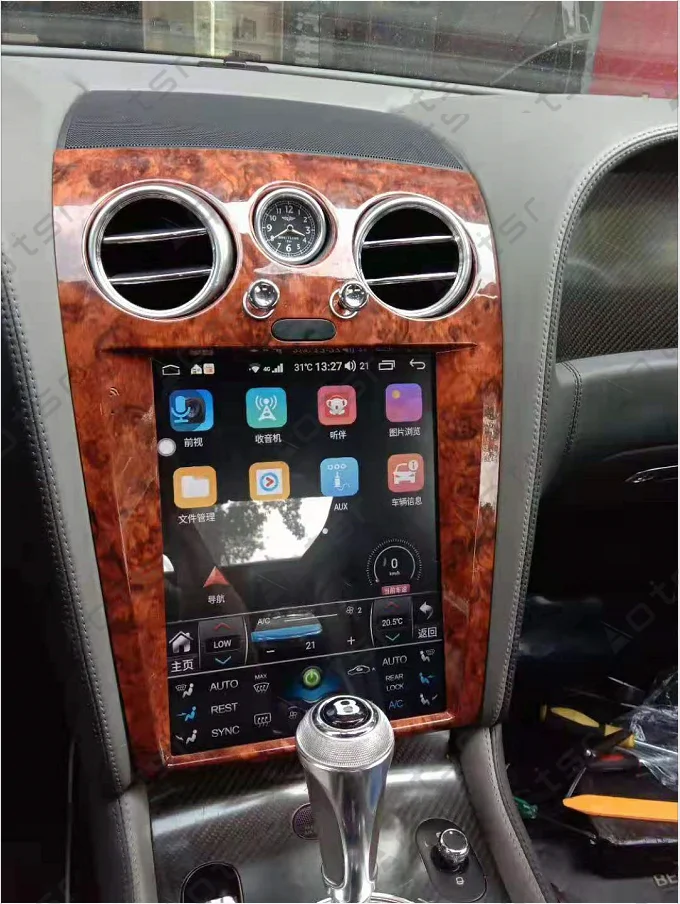 Android 8,1 DSP Tesla Автомобильный мультимедийный gps Навигатор Радио Видео Аудио плеер Специализированный дизайн для Bentley превышение скорости Supersport