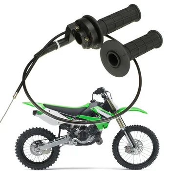 

Replacement Throttle cable Parts 7/8inch Handle Assembly For ATV Pit Dirt Bike 90 110 125CC Durable