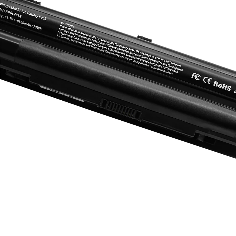 Apexway Новый 6600 мАч 9 ячеек Аккумулятор для ноутбука XPS 14 15 DELL L401x L501x L502x L521x 17 L701x 3D