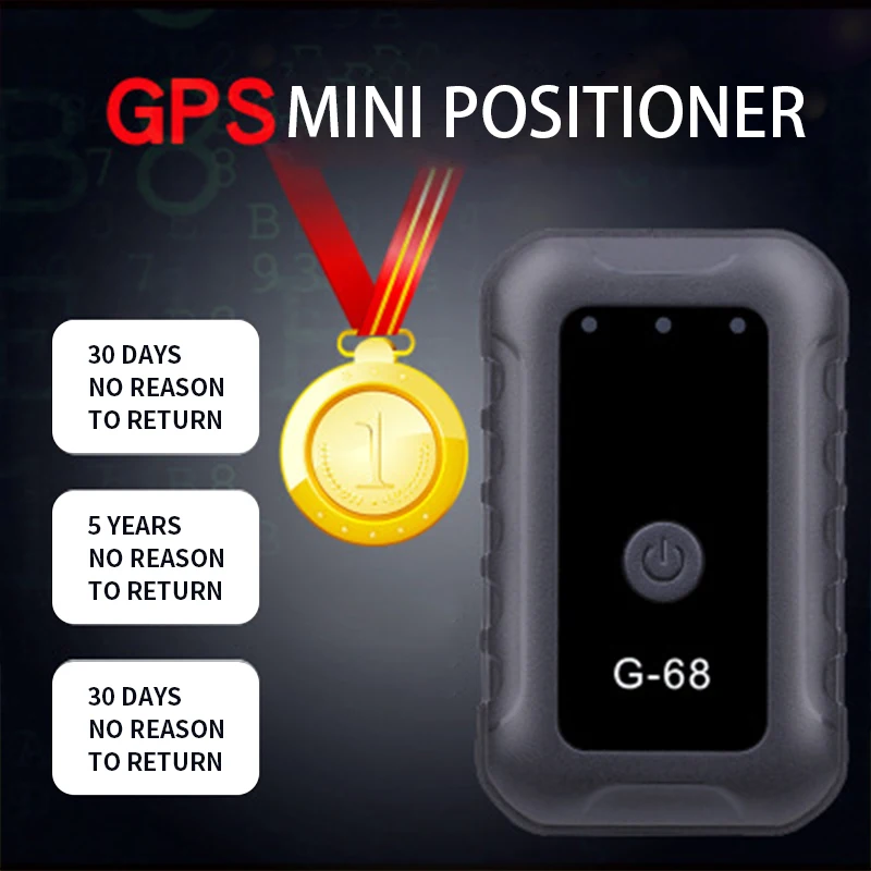 Mini GPS Car Locator Wireless Children's Old Man Pet Tracker Anti-Lost Recording Tracking Device Voice Control Can Record