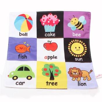 

Baby Kids Early Development Cloth Books Infant Newborn Baby Animal Unfolding Activity Books Toys Kids Learning Education Gifts