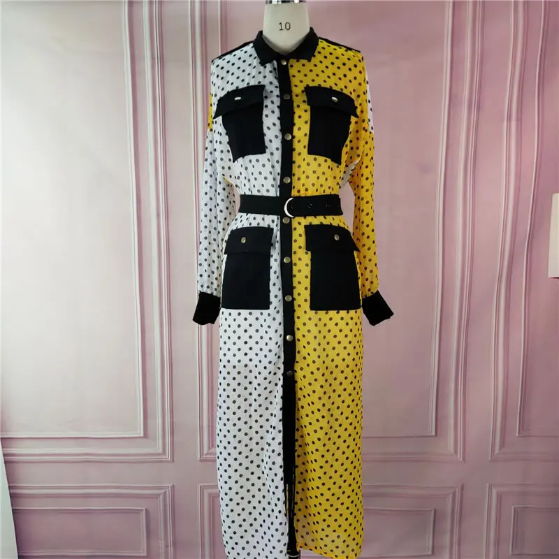 XITAO, прямое платье с разрезом, модное, новинка, зимнее, пэтчворк, с одной грудью, в стиле пэчворк, Бандажное, маленькое, свежее платье DMY2053