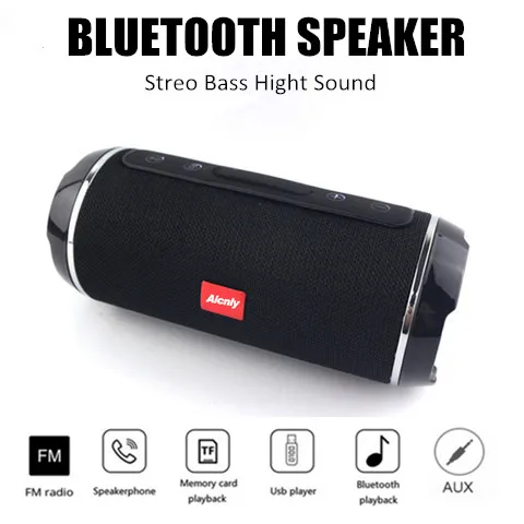 100% оригинальный беспроводной Bluetooth динамик 10 Вт водонепроницаемый сабвуфер