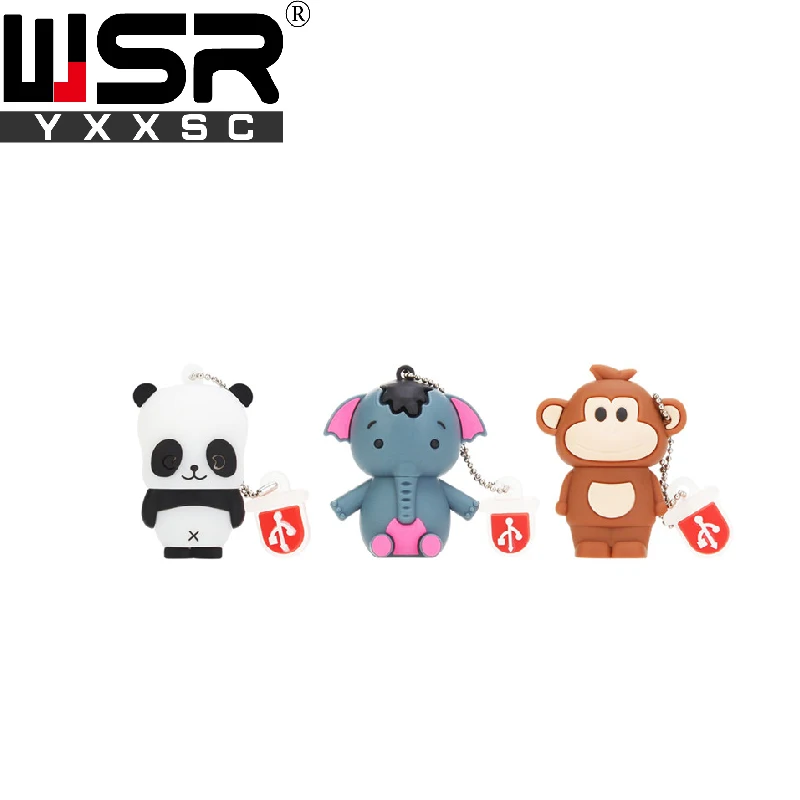 Personalized cartoon usb2 0 pen drive 32gb 64gb 128gb most popular memory stick drive 4gb 8gb 2