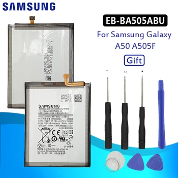 

SAMSUNG Original Phone Battery EB-BA505ABN For Samsung Galaxy A50 A505F SM-A505F 4000mAh Li-ion Replacement Batteries + Tools