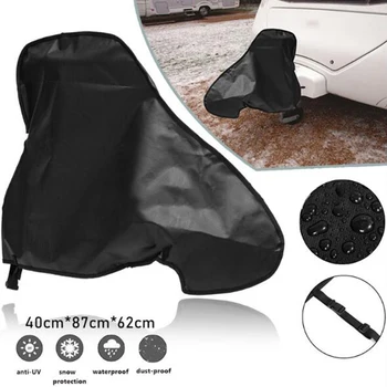 

Universal RV Waterproof Connector Protective Cover Caravan Traction Hook Cover Buckle Strap RV Dust Protector