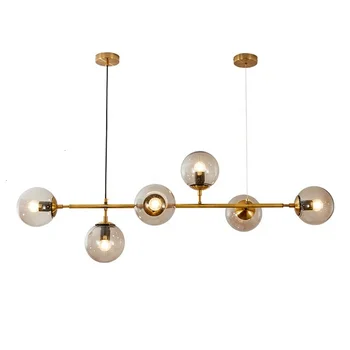 

Hot Sale Modern Classic Minimalist Globe Glass Hanging Pendant Light For Interior Lighting Scandinavian scandinavian