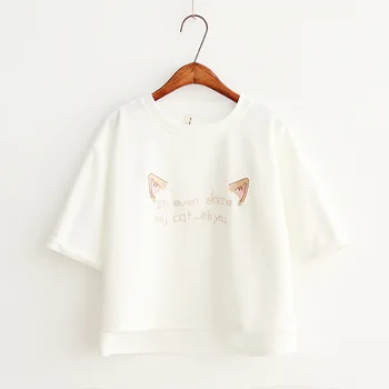 

2018 Summer Women TshirtsT shirt Short Sleeve Top Striped Printed Casual Style T-shirt Plus Size