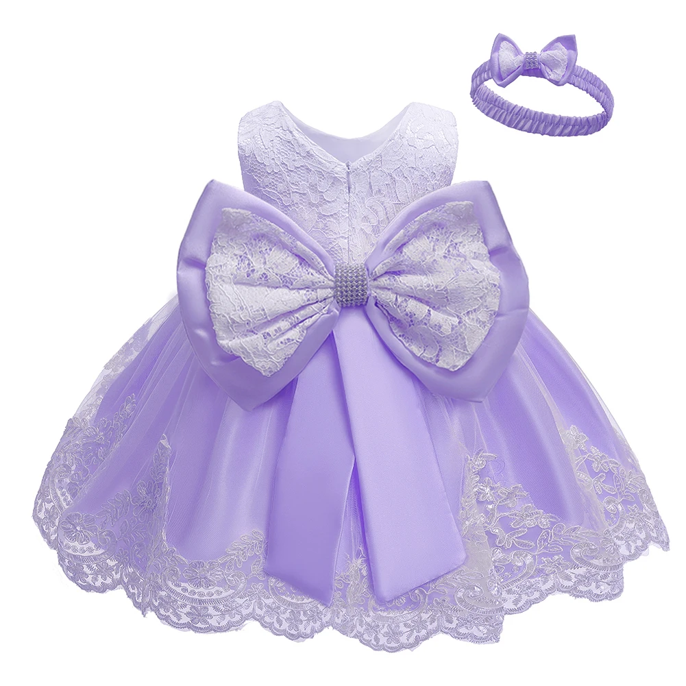 Платье для маленьких девочек младенцев вечерние свадебное платье принцессы для праздников для девочек, детские Платье для первого дня рождения для детей, платье на крестины Одежда для новорожденных