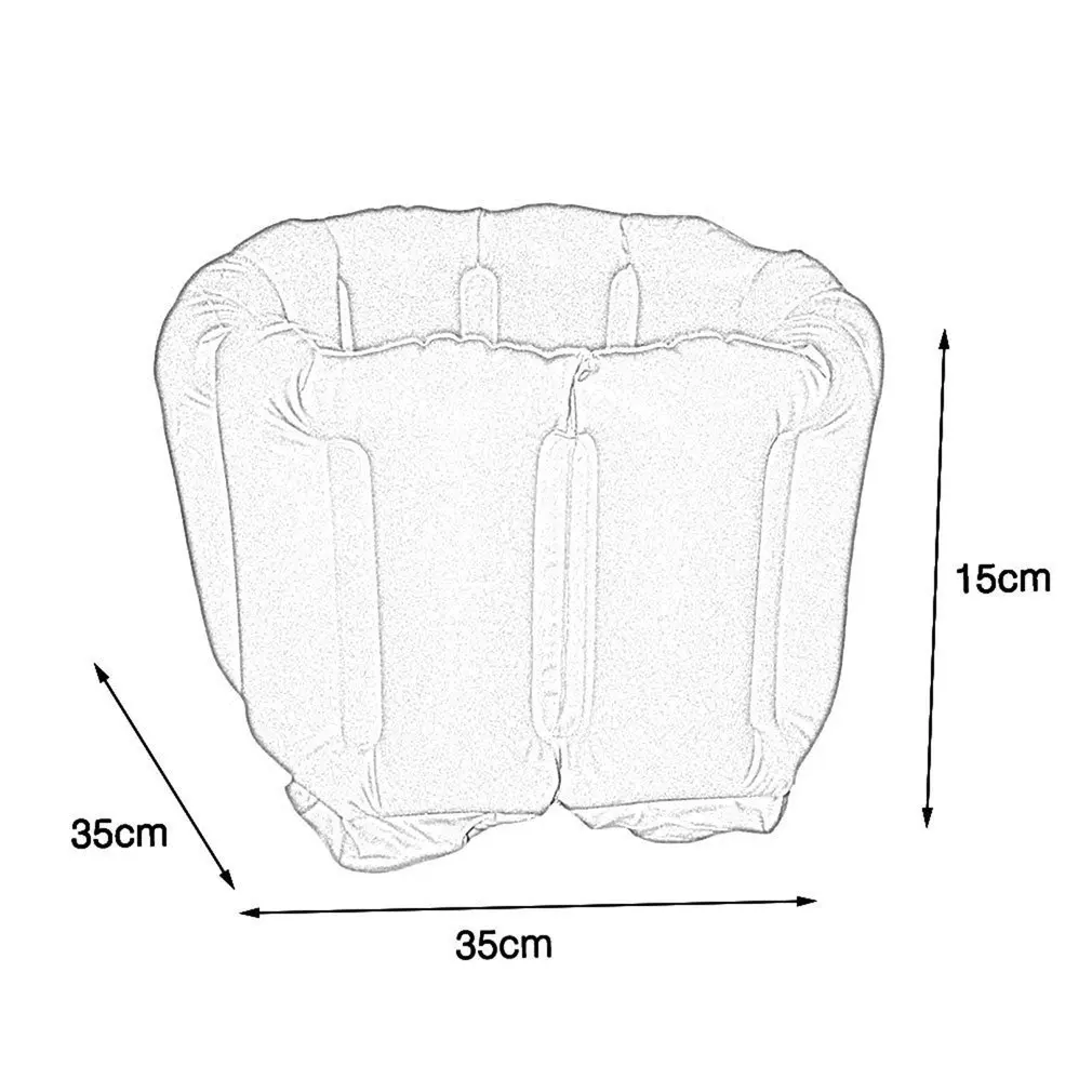 New Arrival Foot Feet Soak Bath Inflatable Basin Wash Spa Home Use Pedicure Care Relax Reduce nerve decompression foot