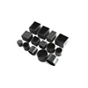 4PCs/set Black Chair Leg Caps Feet Protector Pads Furniture Table Covers Socks Hole Plugs Dust Cover Furniture Leveling Feet ► Photo 3/6