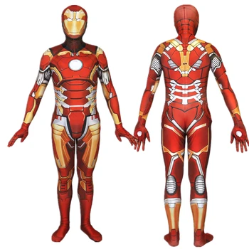 

Iron Man Cosplay Costume Zentai Superhero Bodysuit Suit Jumpsuits