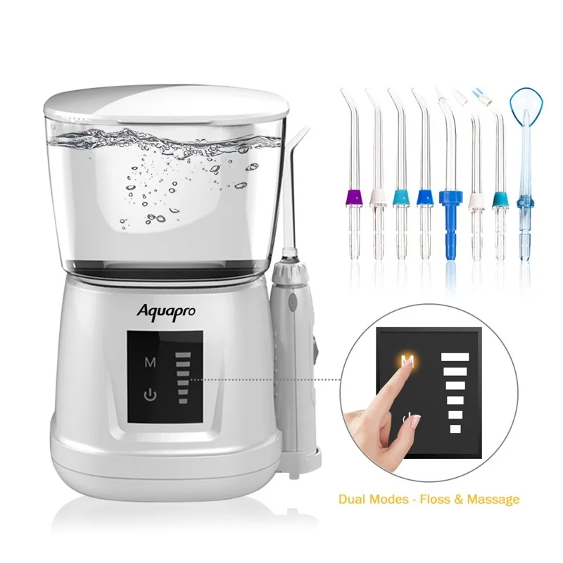 

Oral Irrigator 8pcs Tips Dental Water Flosser Water Floss 1000ml Oral Hygiene Dental Flosser Water Flossing