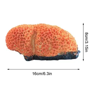 

Resin Aquarium Artificial Coral Reef Decoration Landscape Fish Tank Ornaments K4UA