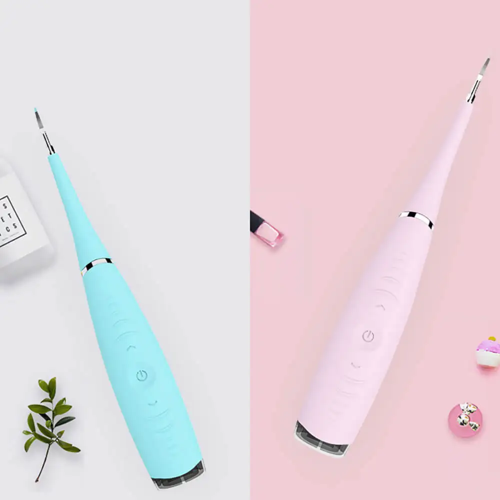 

Teeth Whitening Health Remove Calculus Electric Tooth Cleaner Rechargeable USB Sonic Dental Scaler Tool Dentist Hygiene White