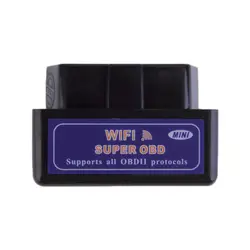 Мини ELM327 WiFi ELM 327 Автомобильная диагностика obd-ii инструмент OBD2 считыватель кодов сканер для Android ELM WiFi 327 черный хит продаж