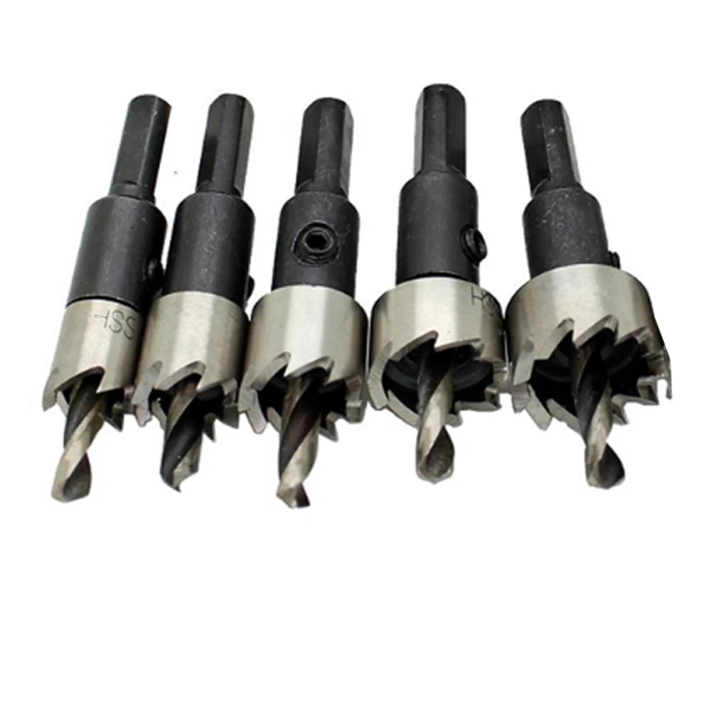 NEW 12-50mm High Quality HSS Drill Bit Hole Saw Set Stainless Steel Metal Alloy 