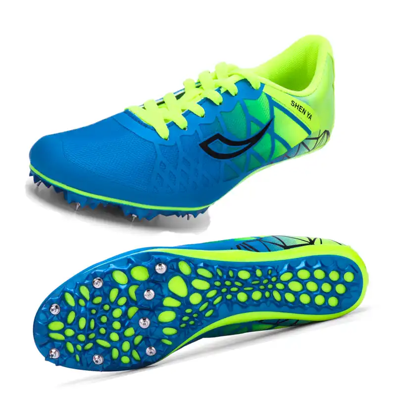 kids spike running shoes