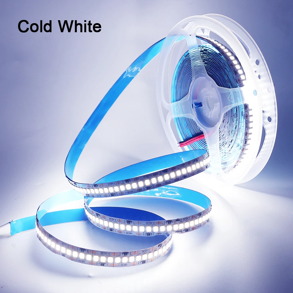 5V 12V 24V 2835 Led Strip 5m 300/600/2400 Pixels Led Tape SMD 3528 Fiexible Light Bar Strips Under Cabinet Lighting Backlight 4