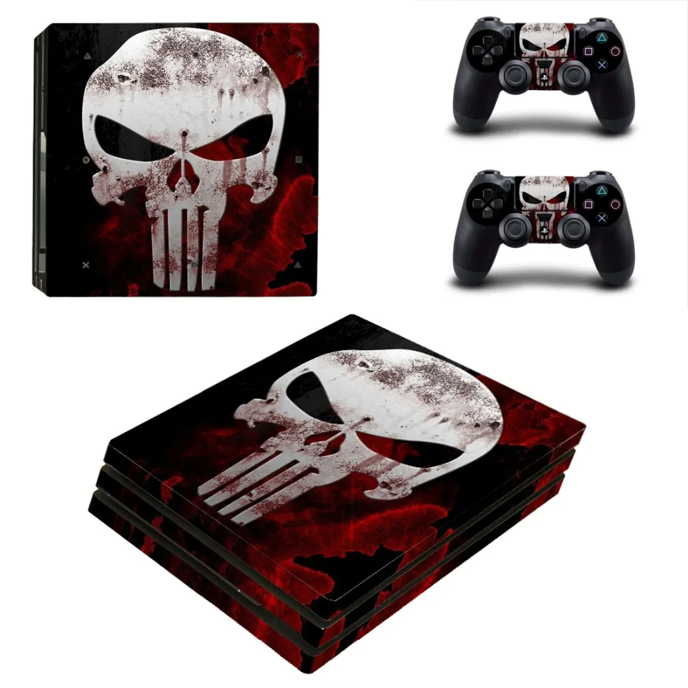Каратель PS4 Pro sticker s Play station 4 кожа наклейки Наклейки Обложка для playstation 4 PS4 Pro консоли и контроллер скины