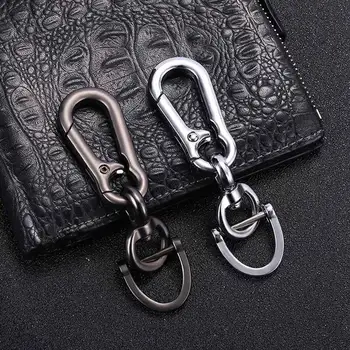 

Car Key Holder Key Rings Key Chain Hand Woven Horseshoe Buckle Keychain Car Styling