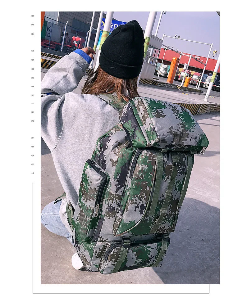 Камуфляжный компьютерный рюкзак открытый рюкзак альпинистская сумка большой емкости Многофункциональный водонепроницаемый рюкзак
