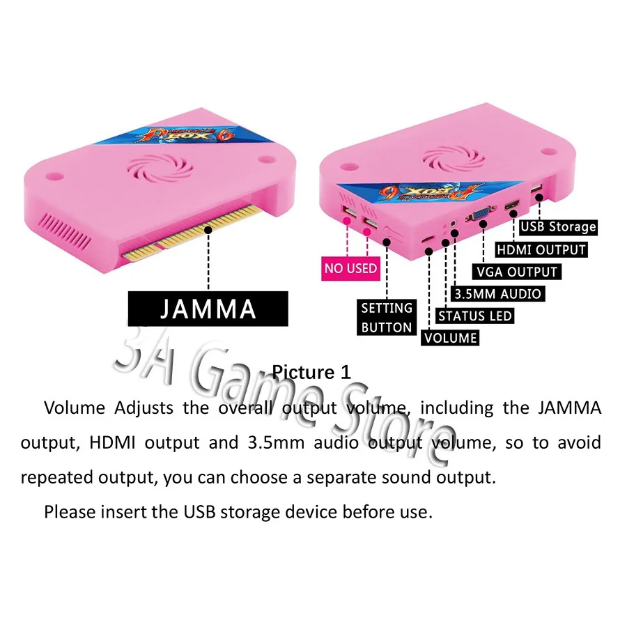Официальный 3A Pandora's Box 6 1300 в 1 Jamma аркадная печатная плата CGA VGAHDMI FBA MAME Подлинная аркадная печатная плата