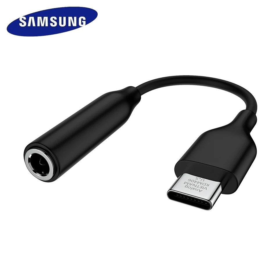 Аудиокабель Samsung Usb Type-C 3 5 мм Aux разъем адаптер для наушников зарядка Galaxy S20 Z Fold2 Note