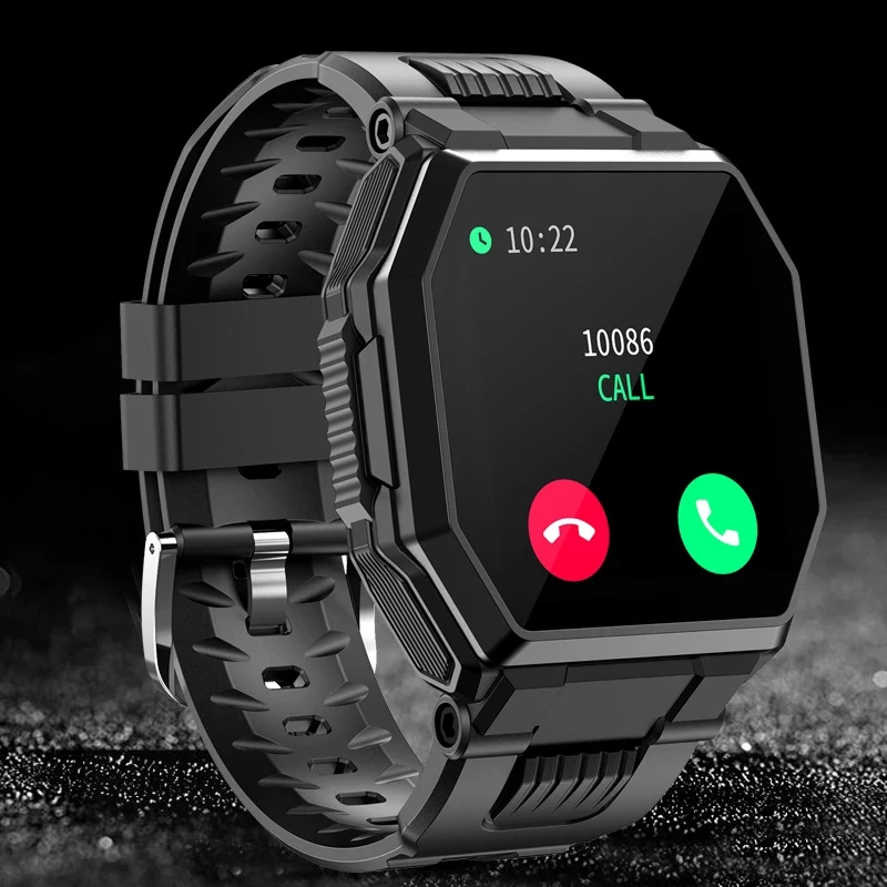 Новинка 2021 сенсорные Смарт-часы с Bluetooth мужской спортивный фитнес-трекер