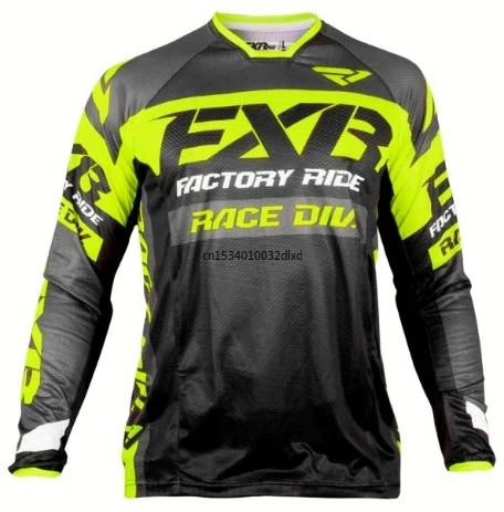 DH Motocross MX FXR manga larga MTB Jersey Cruz país motociclismo Jersey para descensos mtb jersey motocross