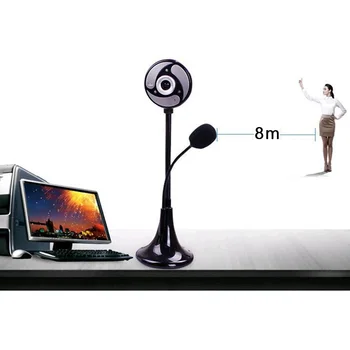 

Night Vision Web Camera 60*60*45mm 30W USB 2.0 HD Web Computer PC Camera
